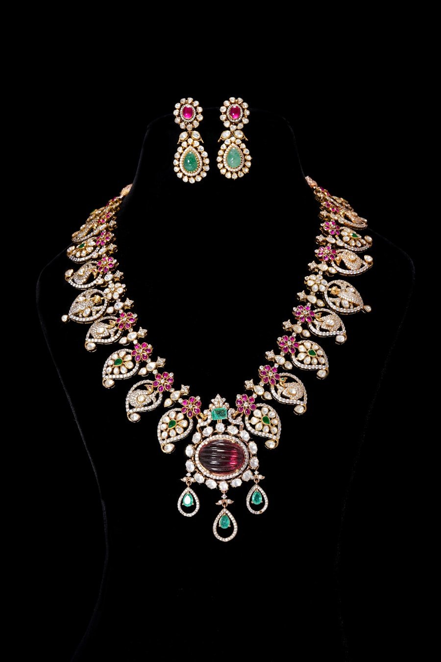 Celeste Pearl Drop Necklace