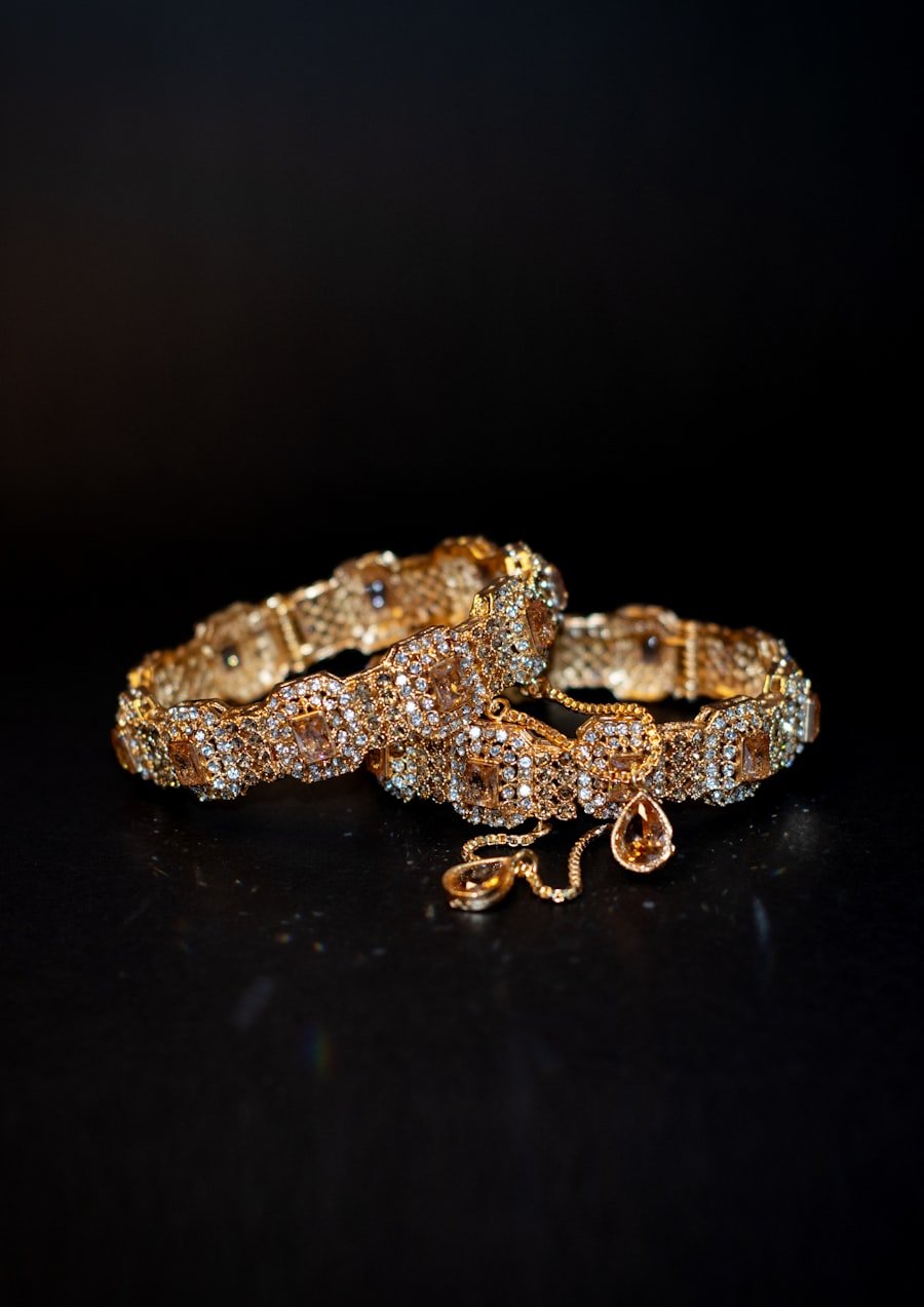 Celeste Polki Bangle